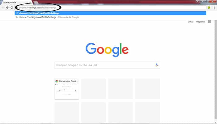método 2 reiniciar navegador google 1