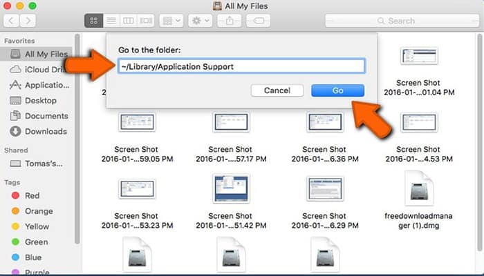 eliminar advanced mac cleaner en library applications support