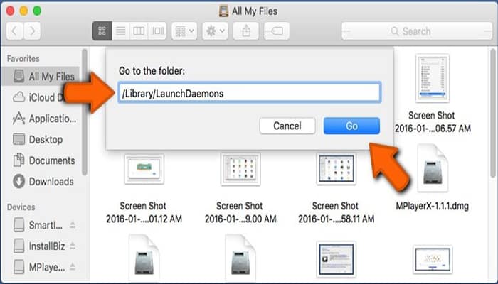 eliminar Advanced Mac cleaner de library launch daemons