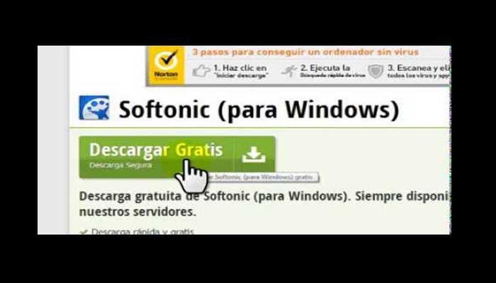 descarga de Softonic en windows