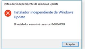 Cómo actualizar el Instalador independiente de Windows Update