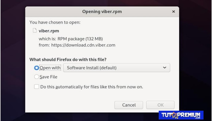 Instalar la aplicación de mensajería Viber en Fedora/Red Hat Linux