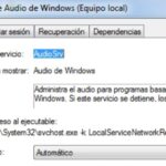 Qué hacer si el servicio de audio no se esta ejecutando en Windows 10