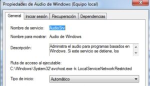 Qué hacer si el servicio de audio no se esta ejecutando en Windows 10