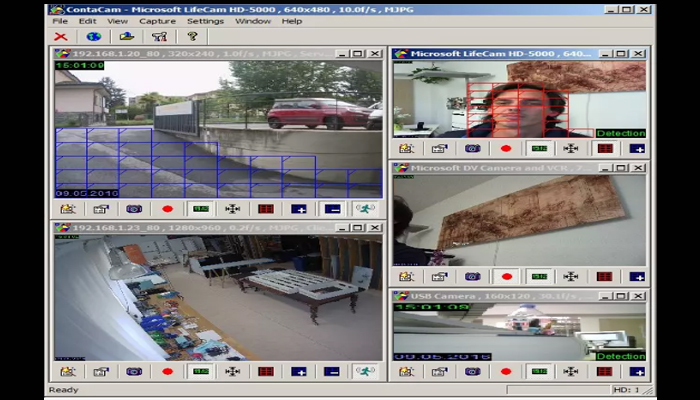 software de cideo vigilancia ContaCam