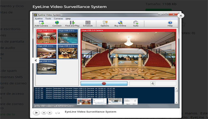 software de video vigilancia EyeLine