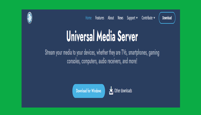 Servidor DLNA Universal Media Player