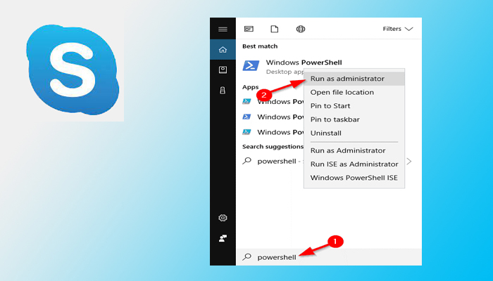 solución 5 paso 1 Desinstalar Skype de Windows