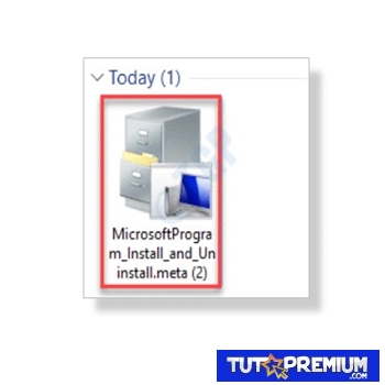haz doble clic en "MicrosoftProgram_Install_and_Uninstall.meta"