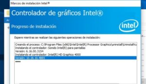 Actualizando el controlador de gráficos para Windows 10