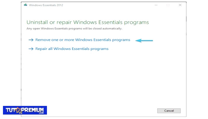 Reinstalar Windows Essentials 2012