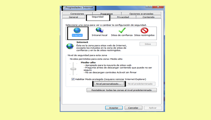 3 solución 2 para el error Seguridad de Windows. Estos archivos no se pueden abrir