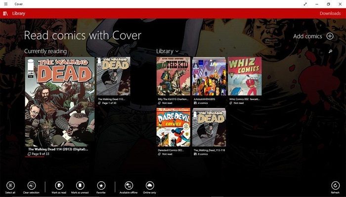 programa-para-leer-comic-Cover-Comic Reader