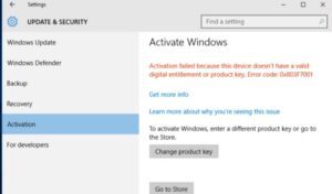 Activando Windows 10 con una clave de producto  