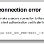 Cómo Solucionar el error de conexión SSL