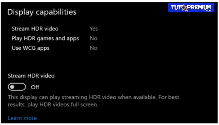 qué capacidades de HDR son compatibles con tu ordenador y monitor