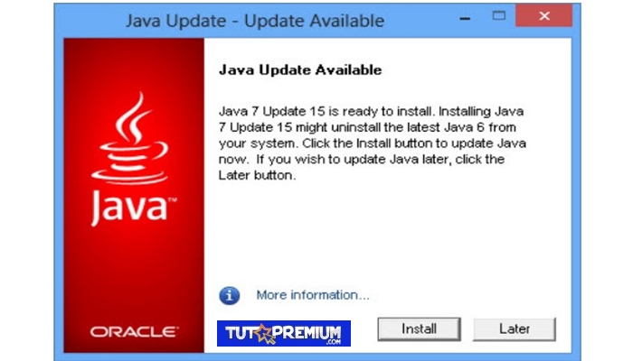 Instalar o actualizar el Java