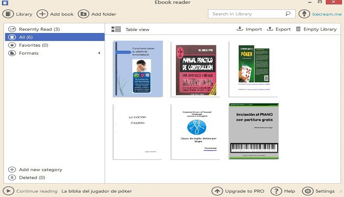programa-para-leer-cómic-IceBook Ebook Reader