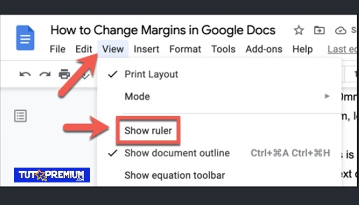 Cómo cambiar los márgenes de Google Docs manualmente