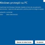Windows protegió su pc