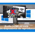 HDMI no está en los dispositivos de reproducción