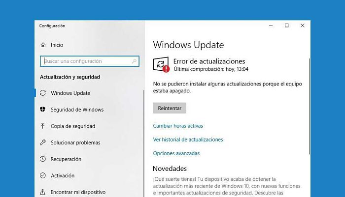 Actualiza tu Windows 10 
