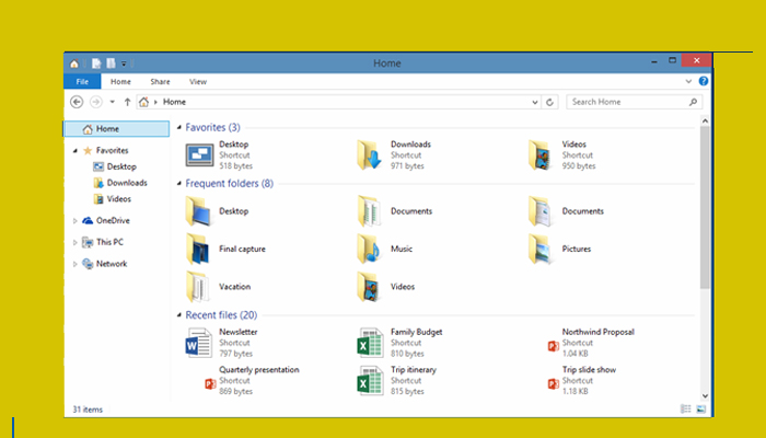 Método 1 abrir Explorador para buscar archivos de gran tamaño en Windows 10