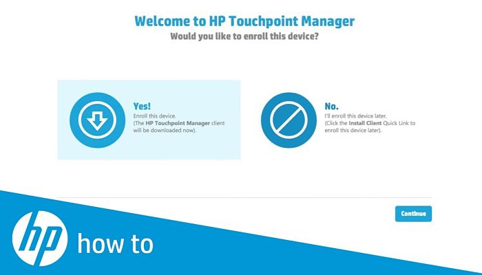 l Hp Touchpoint Manager