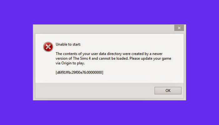 Soluciones Al Error: Sims 4 No Se Ha Podido Inicializar en Windows 10