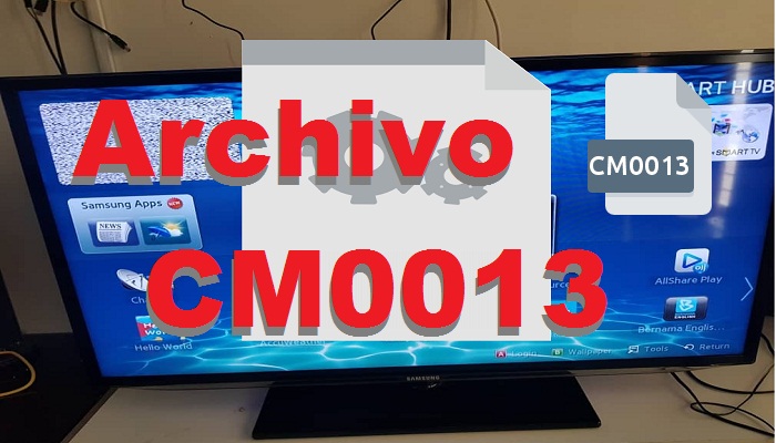 La extensión de archivo CM0013 es creada por Samsung