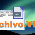 La extensión de archivos VBE es creada por Microsoft