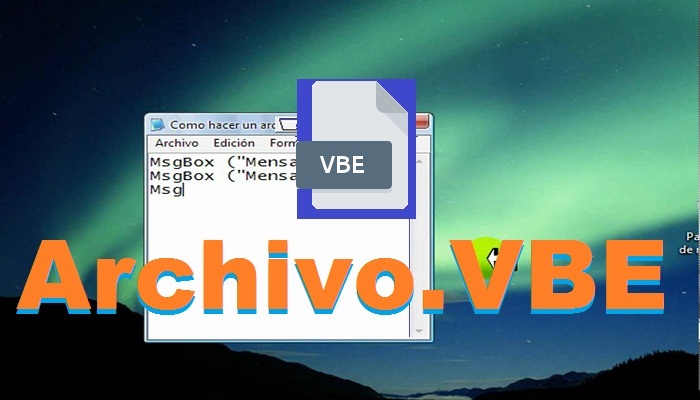 La extensión de archivos VBE es creada por Microsoft