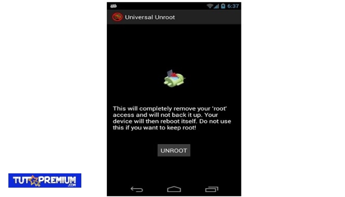 Desenraizar tu Android con la aplicación Universal Unroot