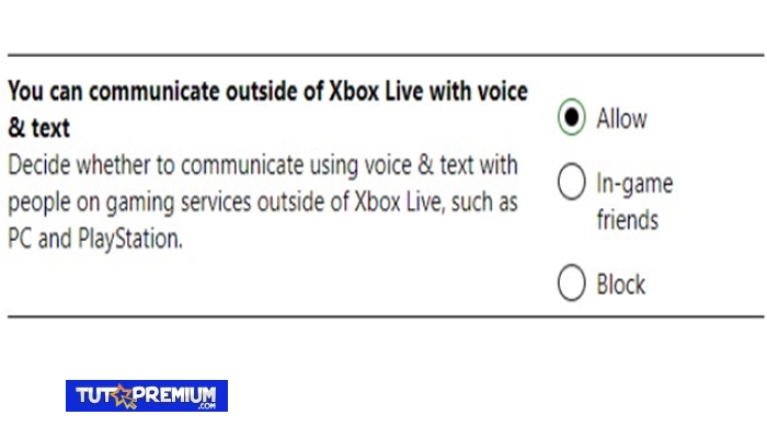 Xbox live con voz y texto