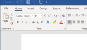 Las Funciones del programa Microsoft Word