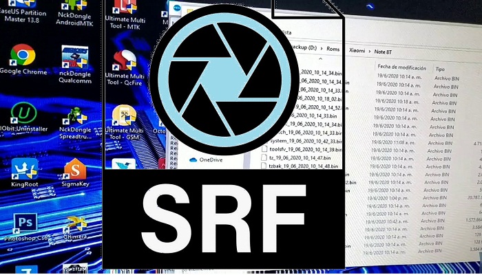 la extensión de archivo SRF son formatos de imagen sin procesar