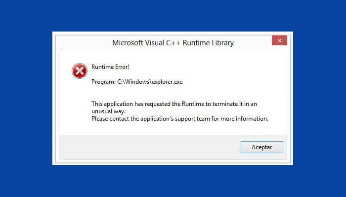Aprende Cómo Resolver El Error Visual C Runtime Library En Windows