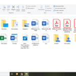 desactivar la organización automática en Windows 10