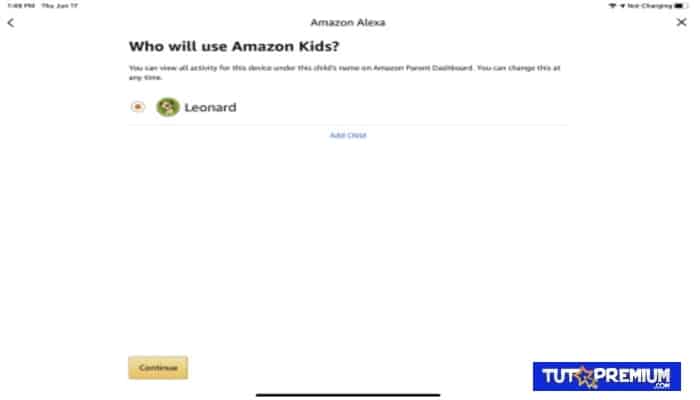 Configurar Amazon Kids