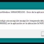 Cómo solucionar el error de la aplicación Microsoft Word WinWord.exe en Windows
