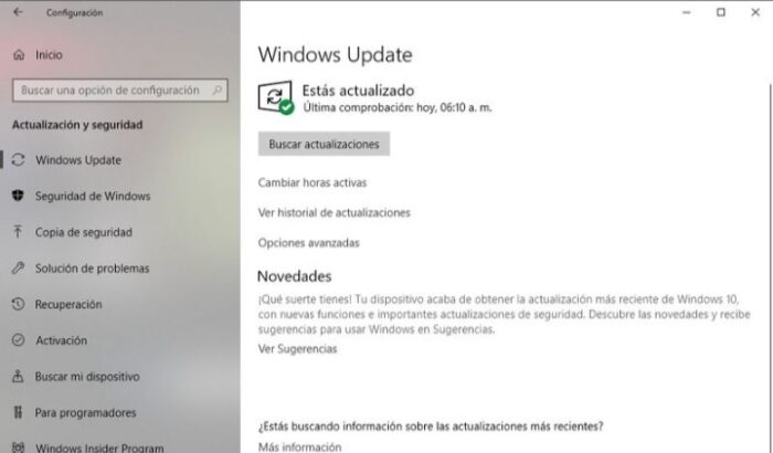 Reiniciando los componentes de actualización de Windows