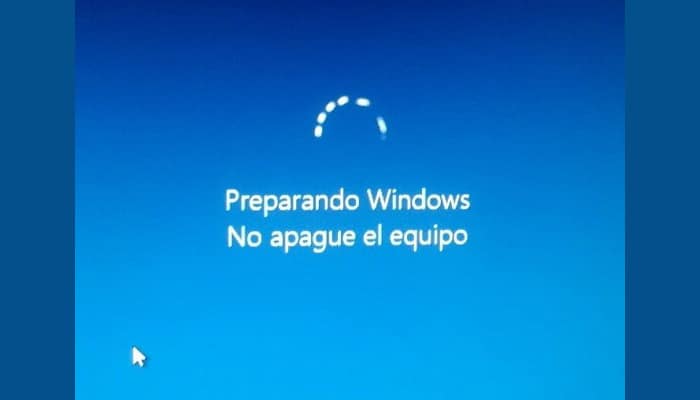 Soluciona El Atasco Preparando Windows, No Apague Ni Desconecte El Equipo