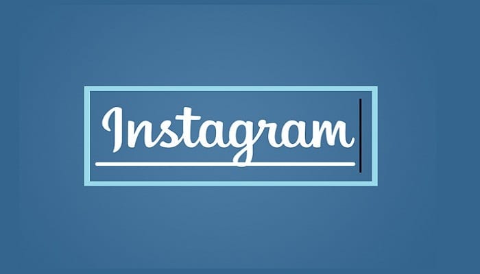 Que se conoce como Fuente del logo de Instagram