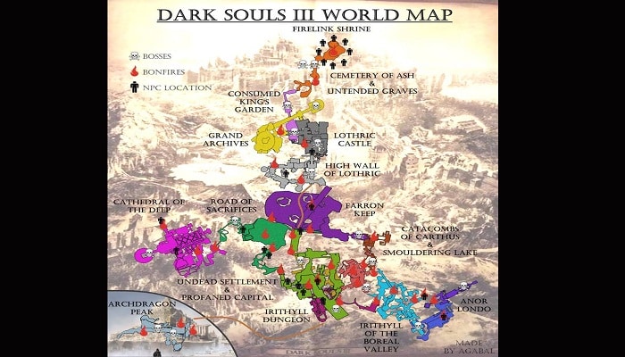Mapas Dark Souls 3
