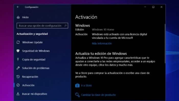 Qué es la activación de Windows 10
