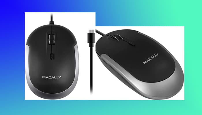 Macally Dynamouse mouse de conexión USB de tipo C