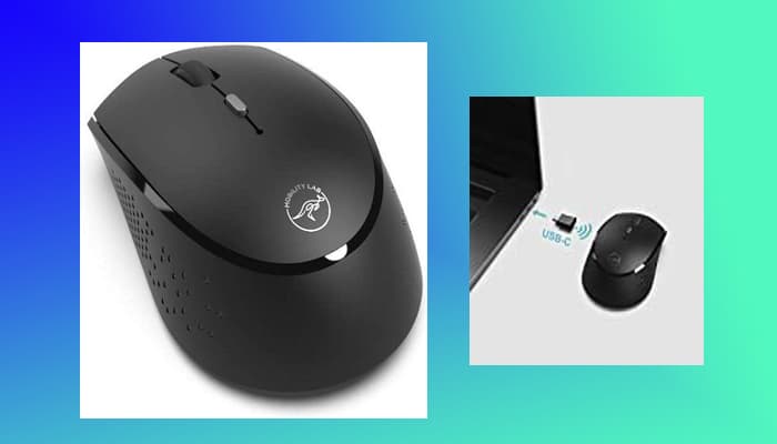 mouse con conexión USB de tipo C Mobility Lab