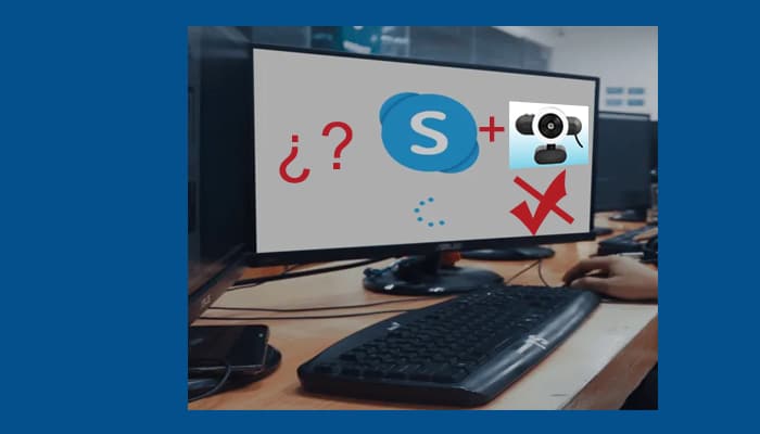 No se puede conectar la cámara en Skype