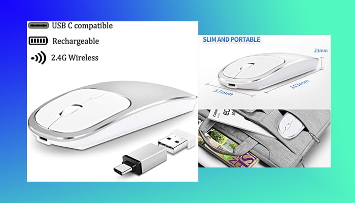Top Newest mouse con conexión USB de tipo C