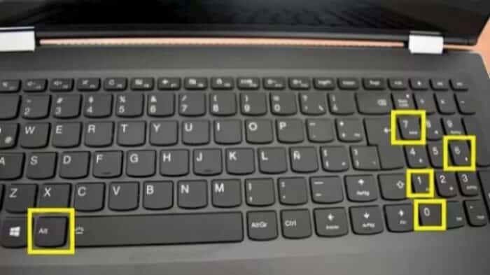 Insertando el símbolo del grado en MS Word a través de un atajo de teclado